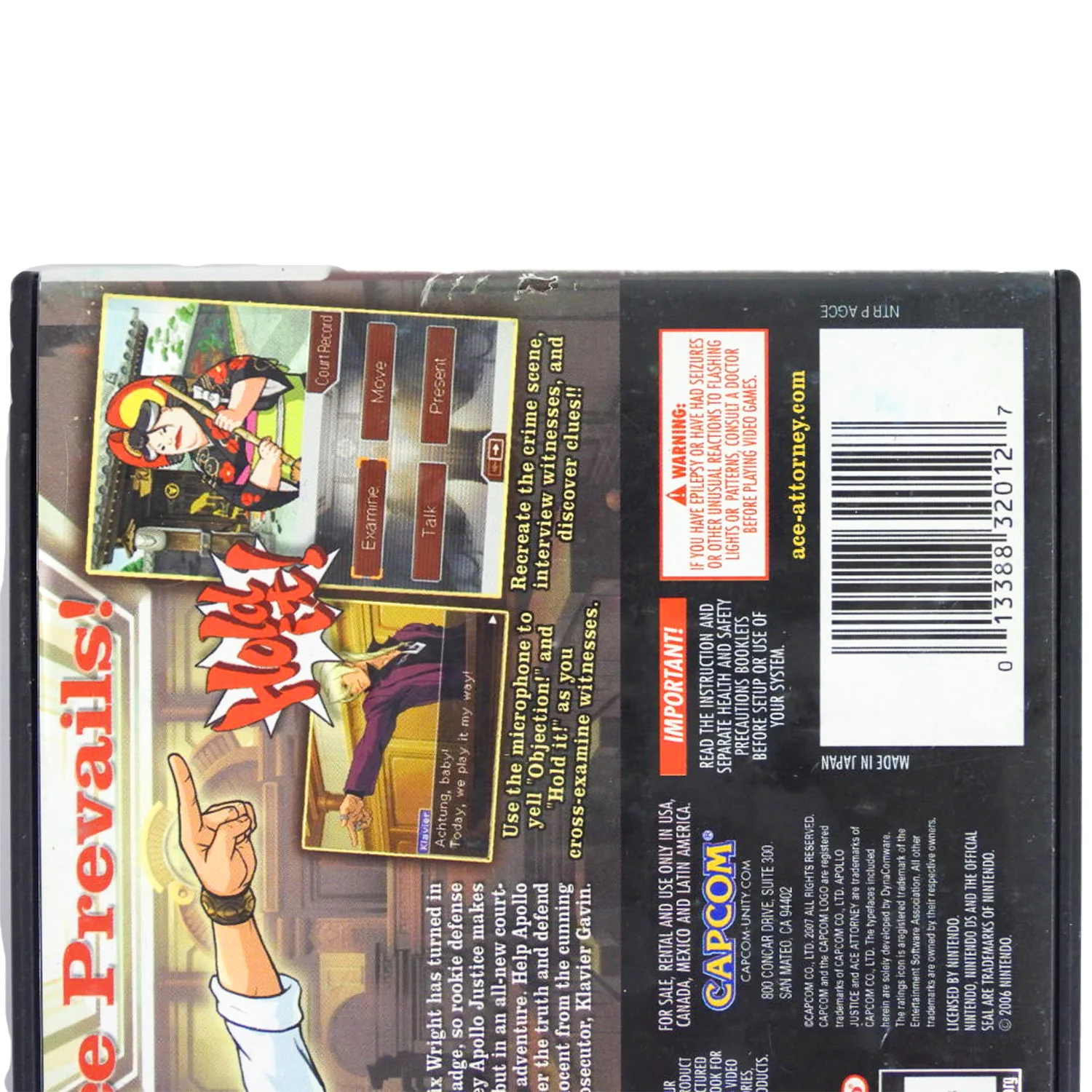 Ace Attorney Apollo Justice (Nintendo DS) - Image 4