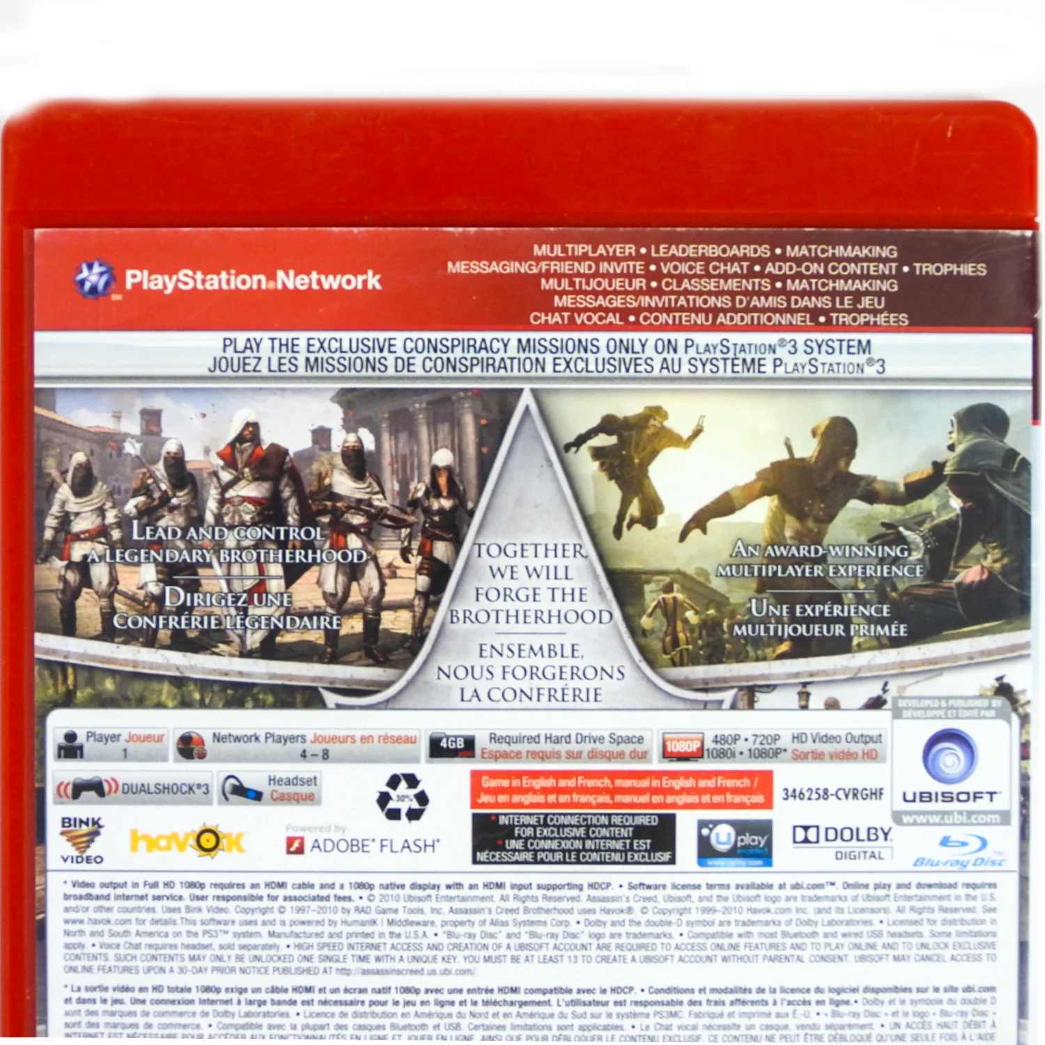 Assassin's Creed: Brotherhood [Greatest Hits] (PlayStation 3 / PS3) - Image 4