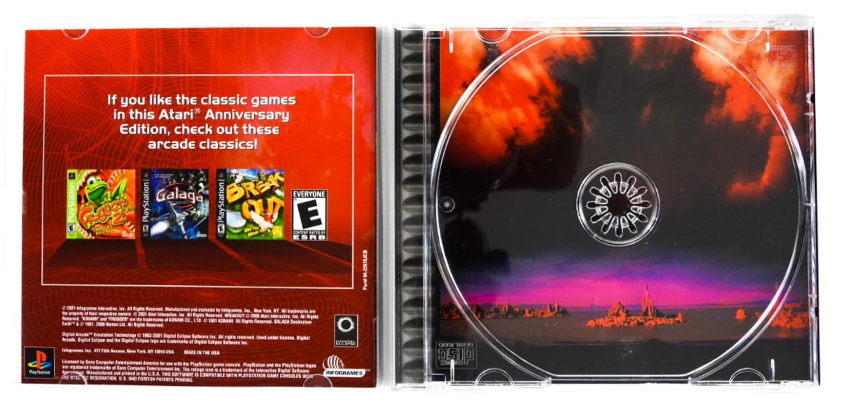 Atari Anniversary Edition Redux (PlayStation / PS1) - Image 3