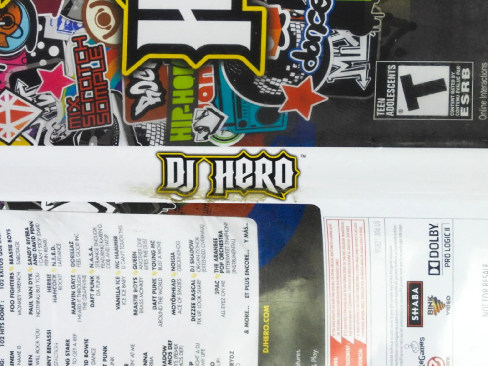 DJ Hero [Game Only] (Nintendo Wii) - Image 3