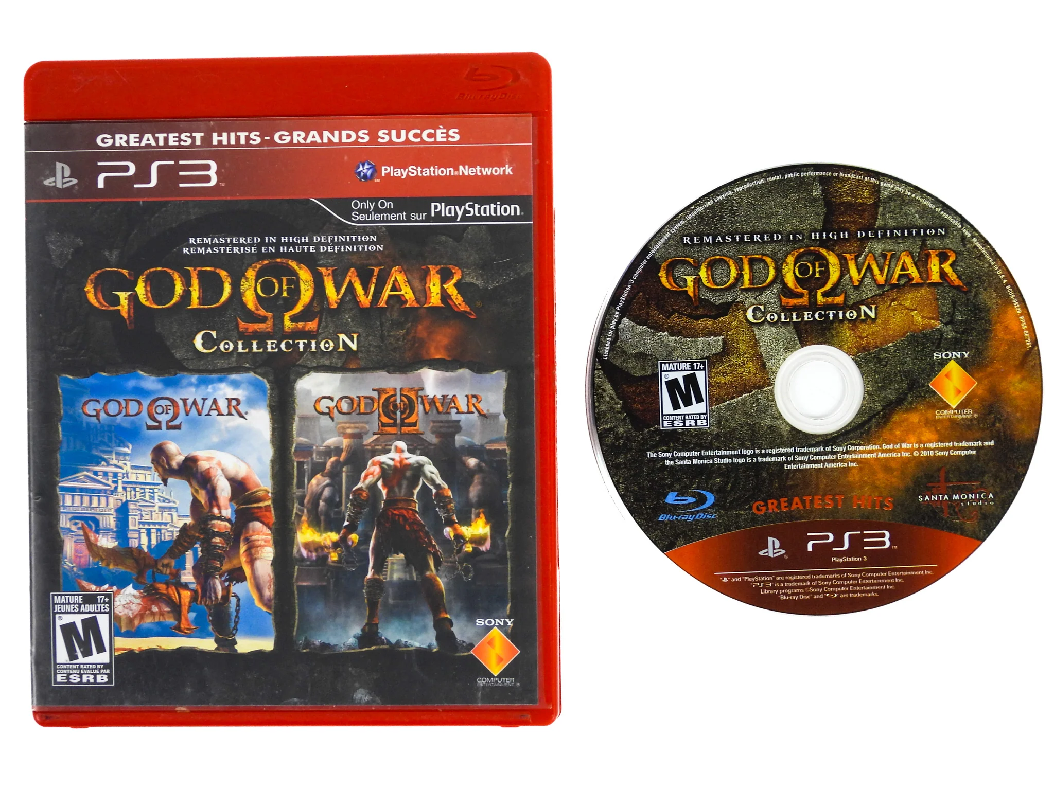 God of War Collection [Greatest Hits] (PlayStation 3 / PS3) - Image 3