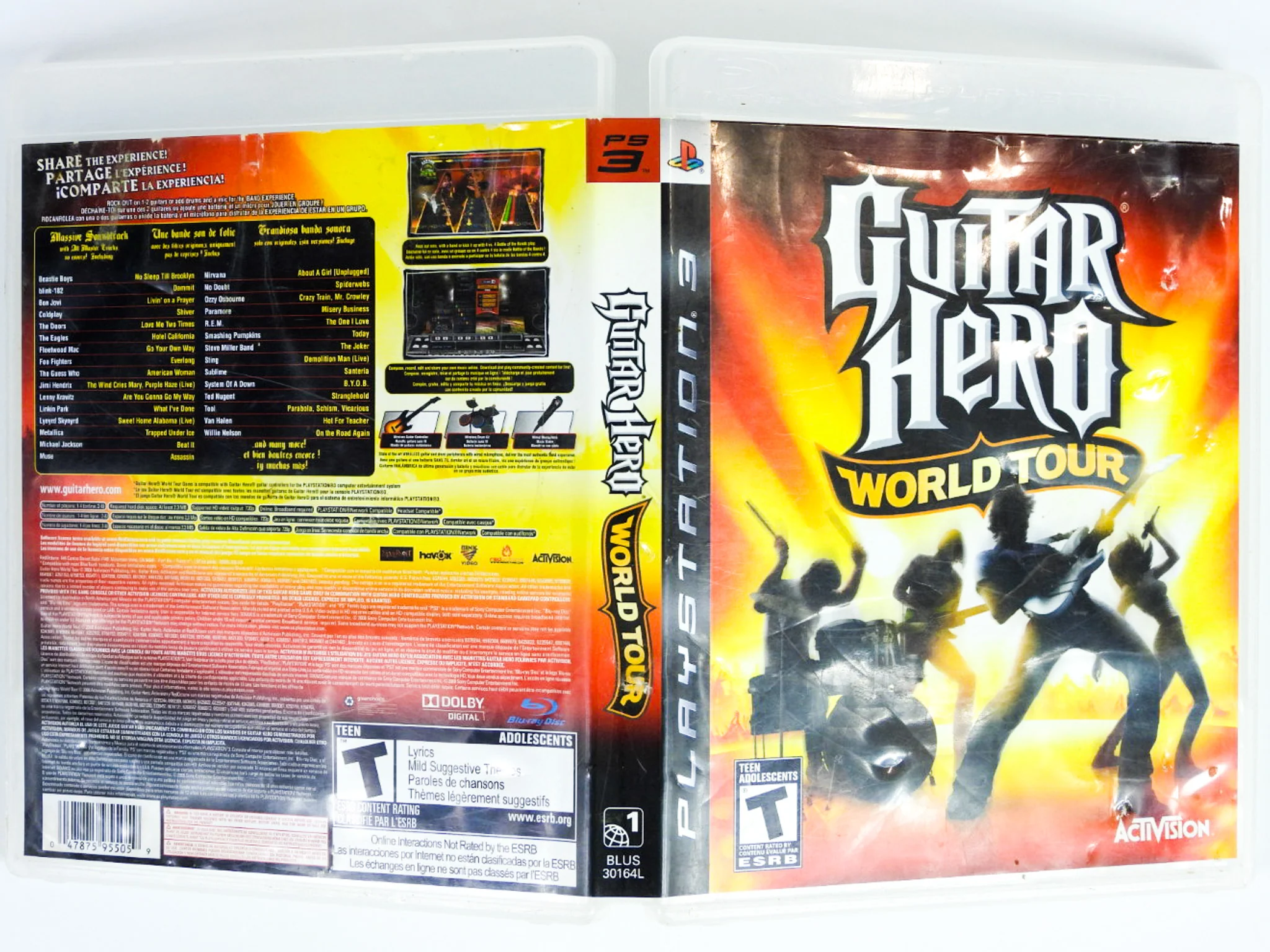 Guitar Hero: World Tour [Game Only] (PlayStation 3 / PS3) - Image 6