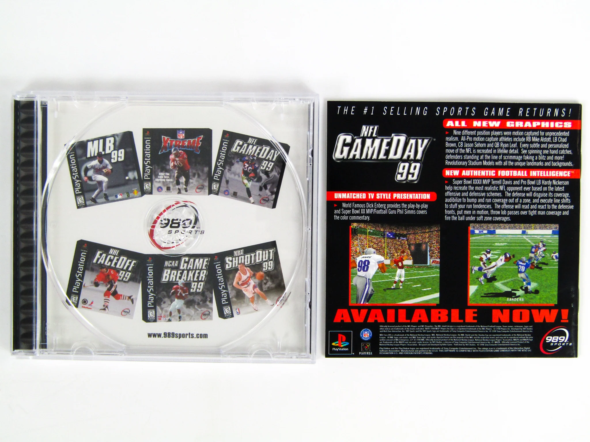 NHL FaceOff 99 (PlayStation / PS1) - Image 3