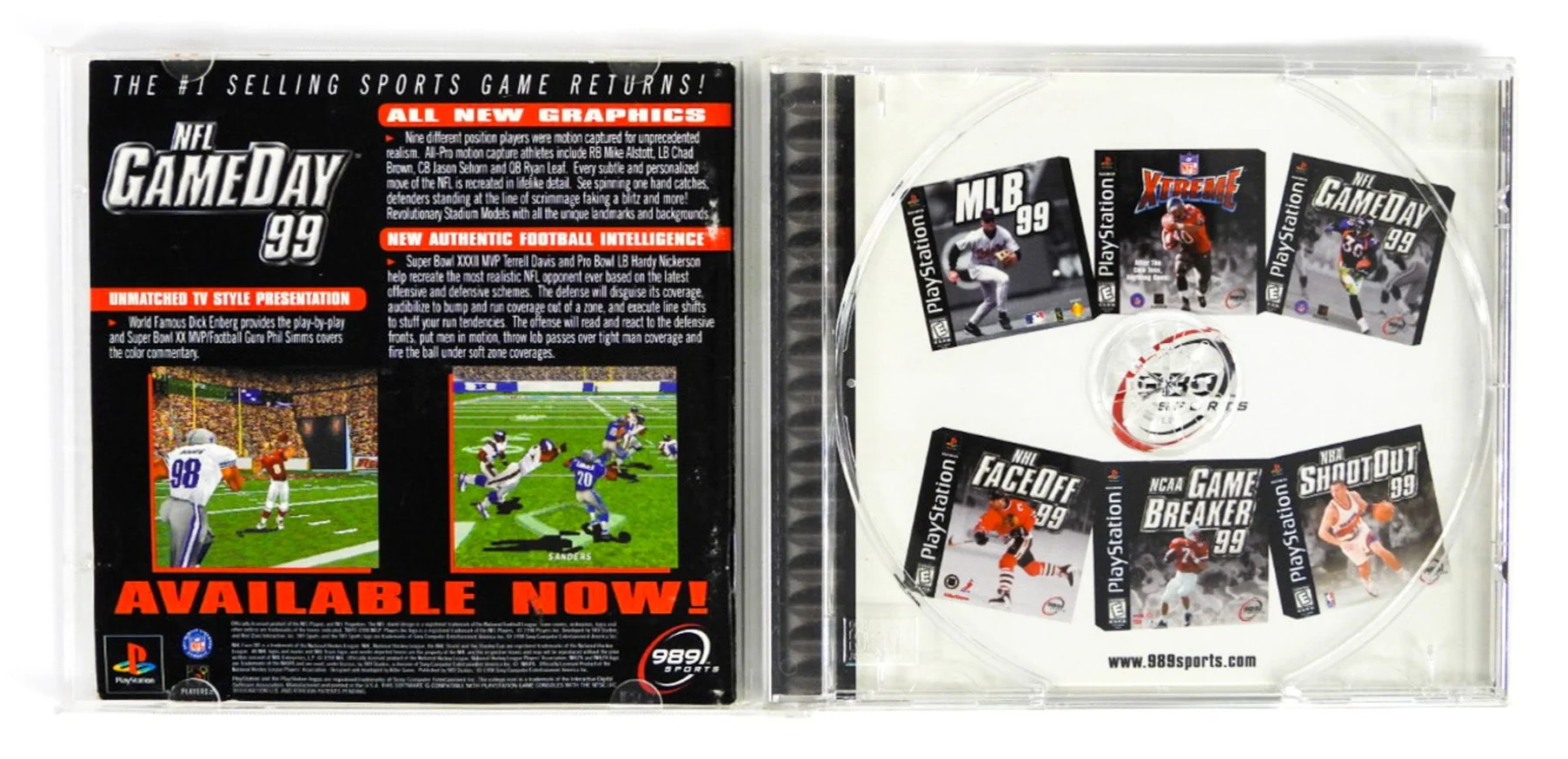 NHL FaceOff 99 (PlayStation / PS1) - Image 6