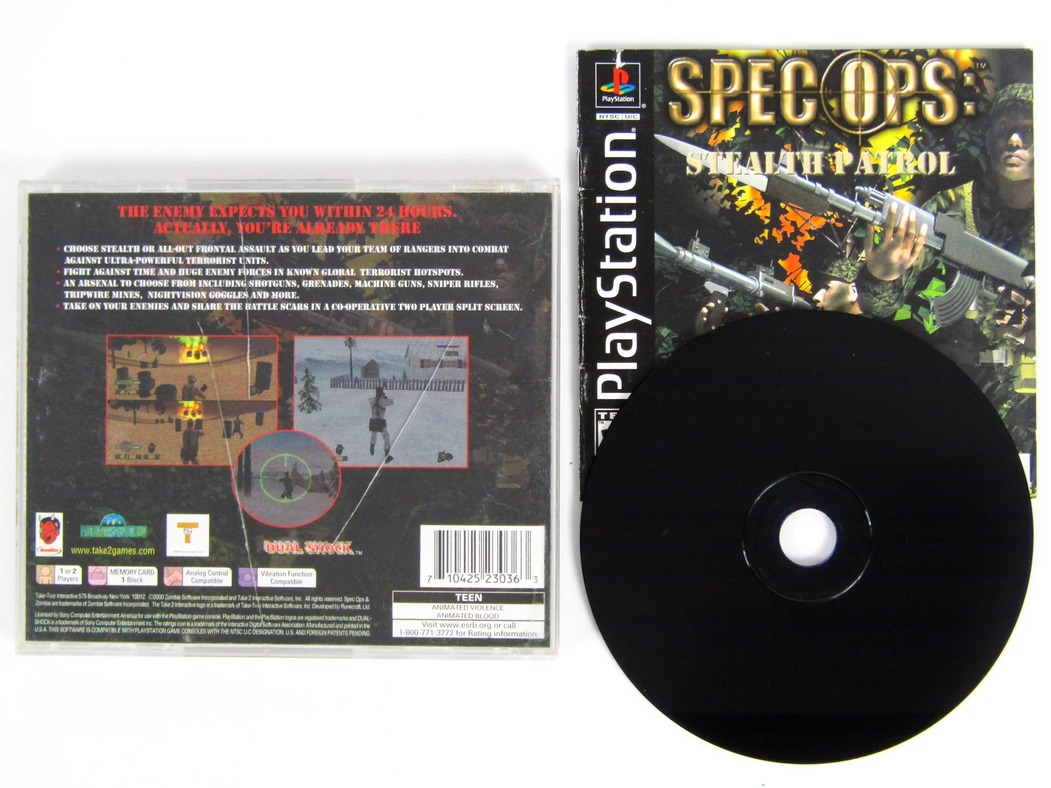 Spec Ops: Stealth Patrol (PlayStation / PS1) - Image 4