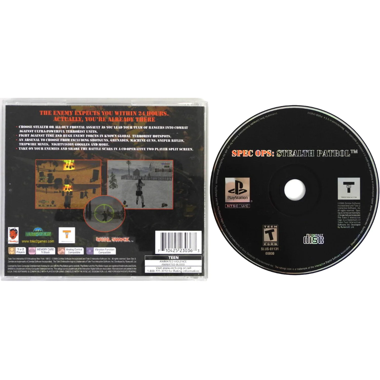 Spec Ops: Stealth Patrol (PlayStation / PS1) - Image 8