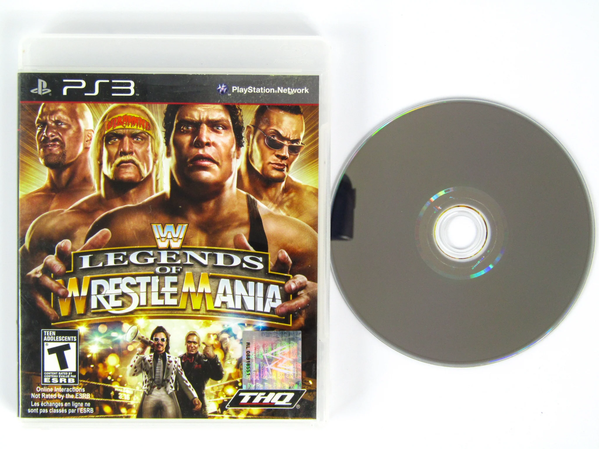 WWE Legends of WrestleMania (PlayStation 3 / PS3) - Image 4