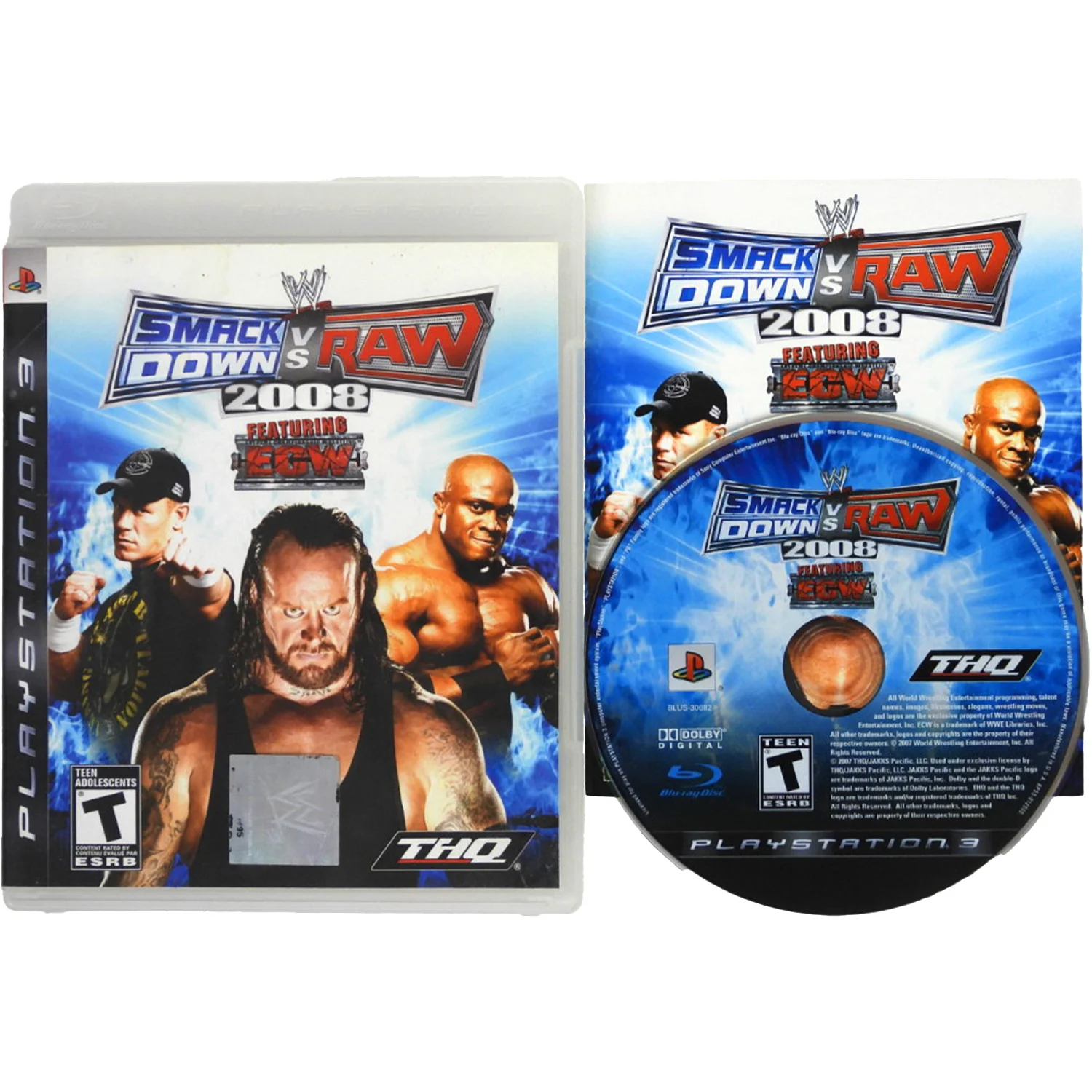 WWE Smackdown vs. Raw 2008 (PlayStation 3 / PS3) - Image 3