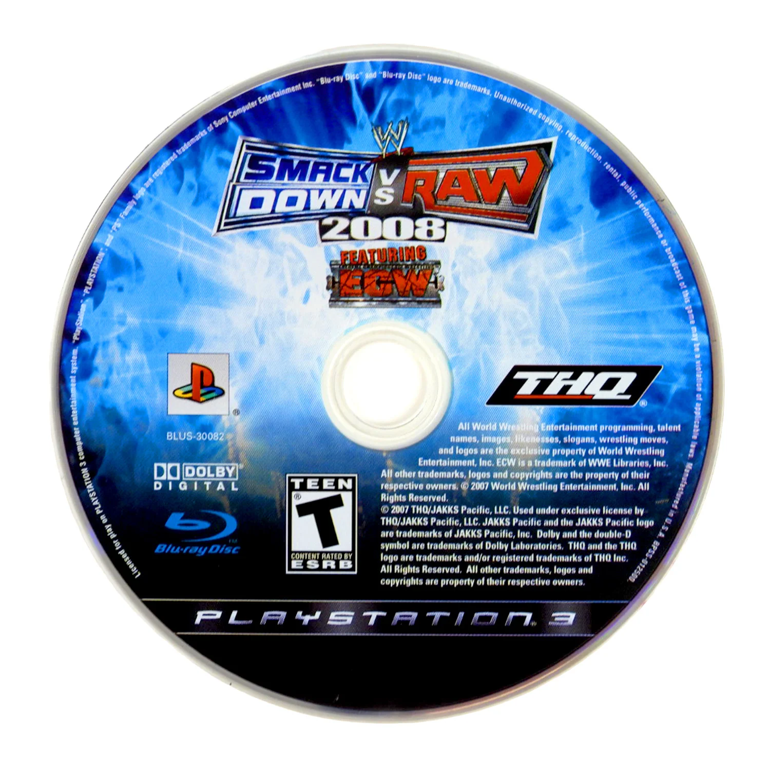 WWE Smackdown vs. Raw 2008 (PlayStation 3 / PS3) - Image 6