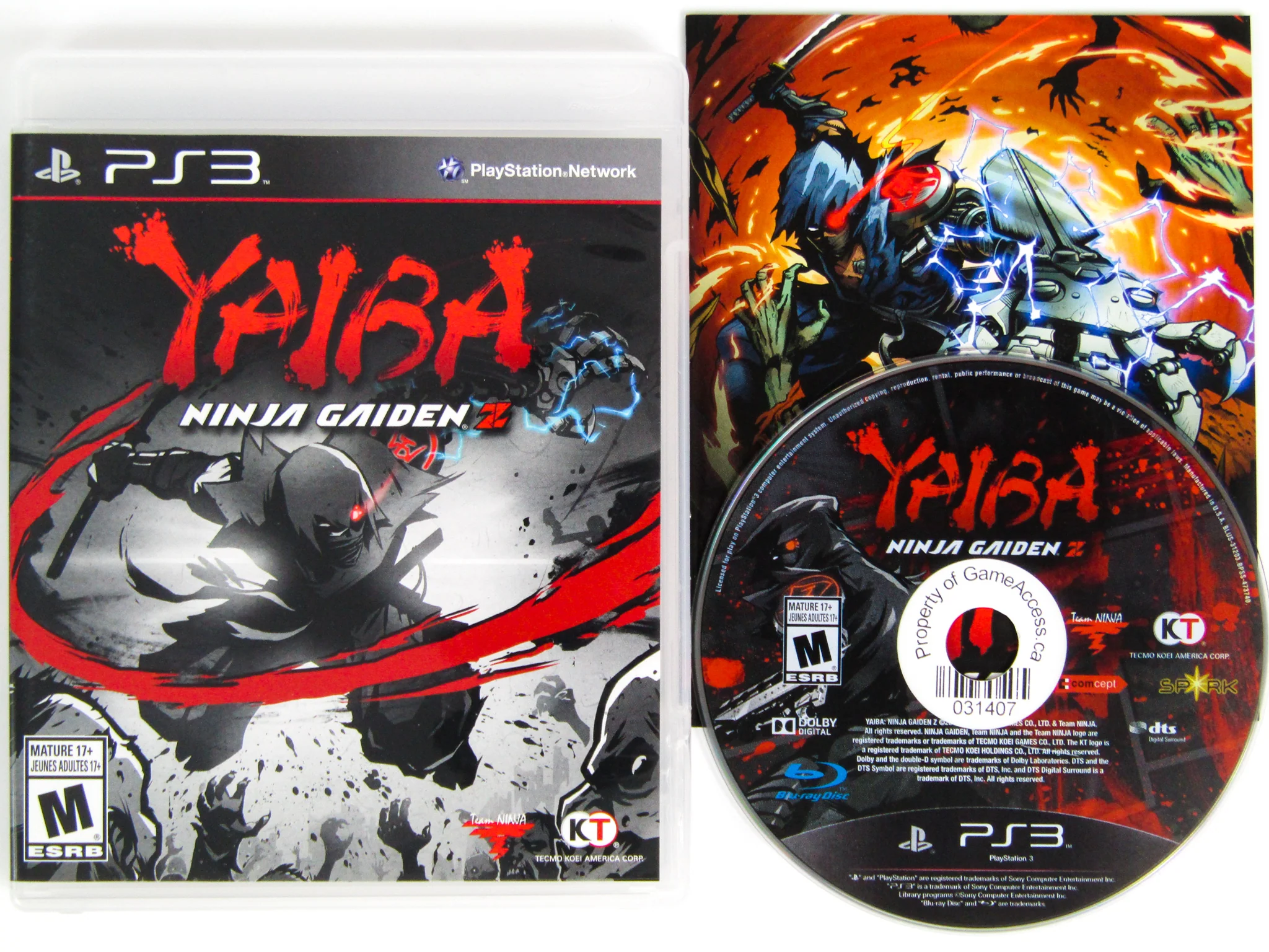 Yaiba: Ninja Gaiden Z (PlayStation 3 / PS3) - Image 3